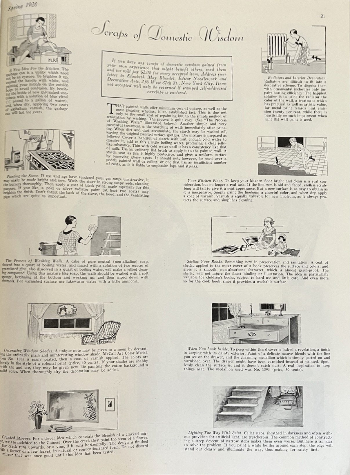 McCall Needlework and Decorative Arts Spring 1928